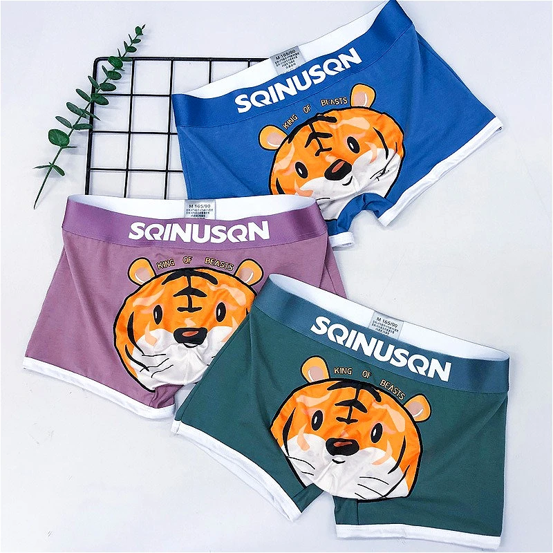 Cartoon Tiger Boxer…