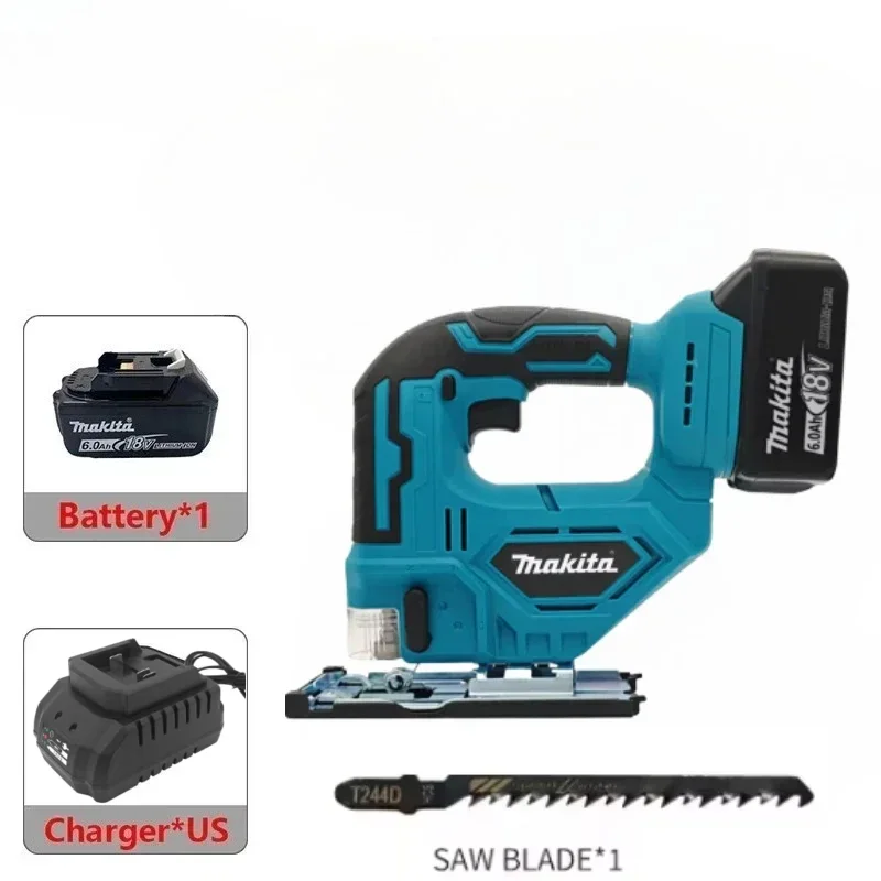 Makita DJV182 borstelloze draadloze elektrische reciprozaag snijmachine oplaadbare multifunctionele houtbewerking 18V gereedschap