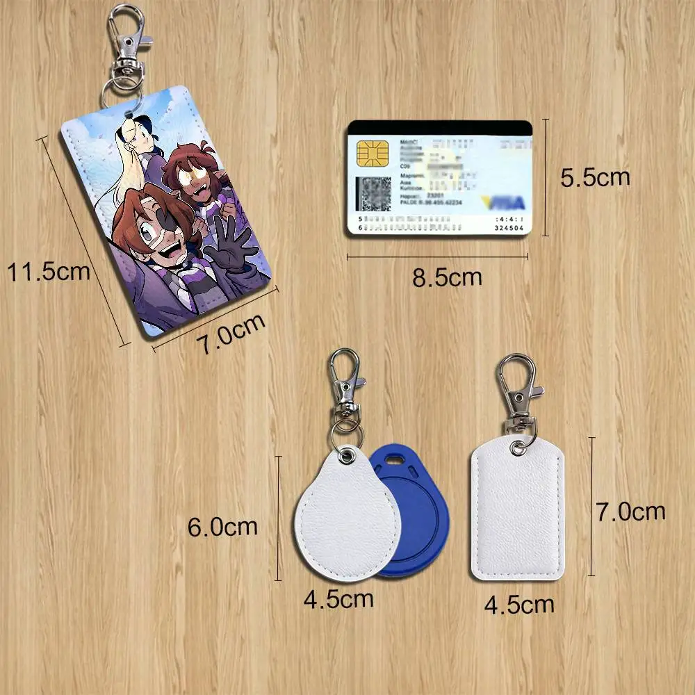 Vector Jacobs Castoff Keychain Holder Suitable For Subway Bank Card Bus Card Case Badge Holder Wallet