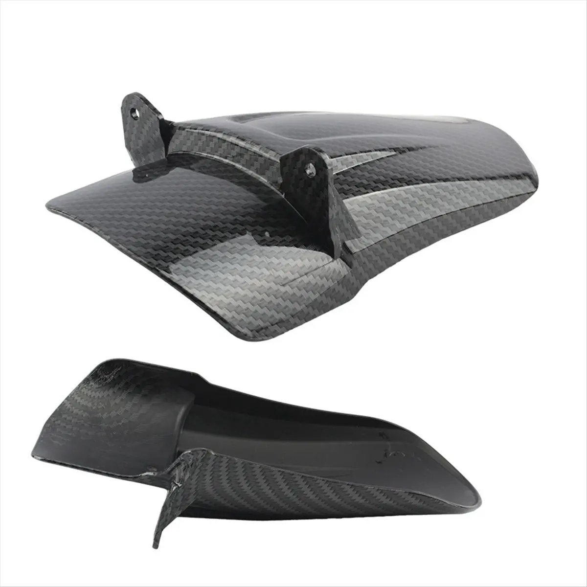 #11F Carbon Fiber Motorcycle rear shock absorber fender water fender,Rear water fender,(Plastic)