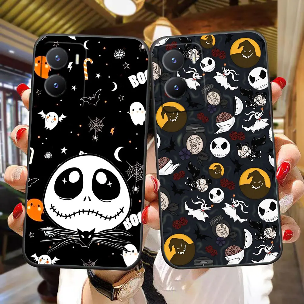 

Nightmare Before Christmas Phone Case For VIVO Y04 Y15S Y19S Y20 Y21 Y22S Y27 Y28 Y29 Y35 Y36 Y39 Y50 Y51 Y72 Y76 Y78 Y100 Case