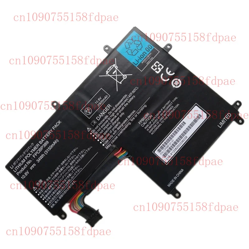 FPCBP389 FPB0286 E. 236872 FMVNQ8PE CP 588141 -01 بطارية الكمبيوتر المحمول 10.8V 34Wh 3150mAh لأجهزة Fujitsu Stylistic IfeBook Q702 اللوحية #6