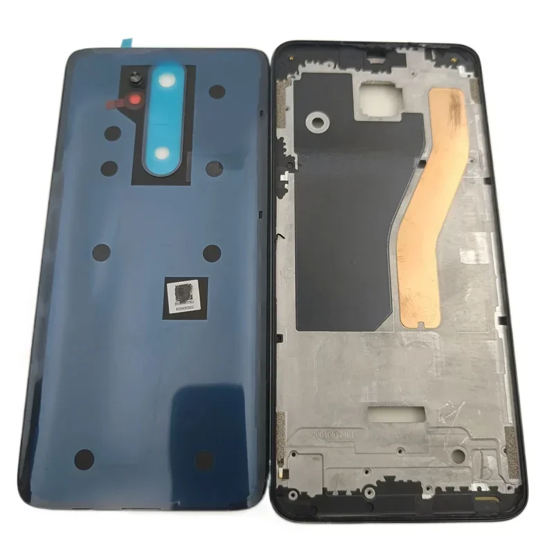 Full Housing Case for Xiaomi Redmi Note 8 Pro Middle Frame+ Glass Battery Cover Door Replacement Parts