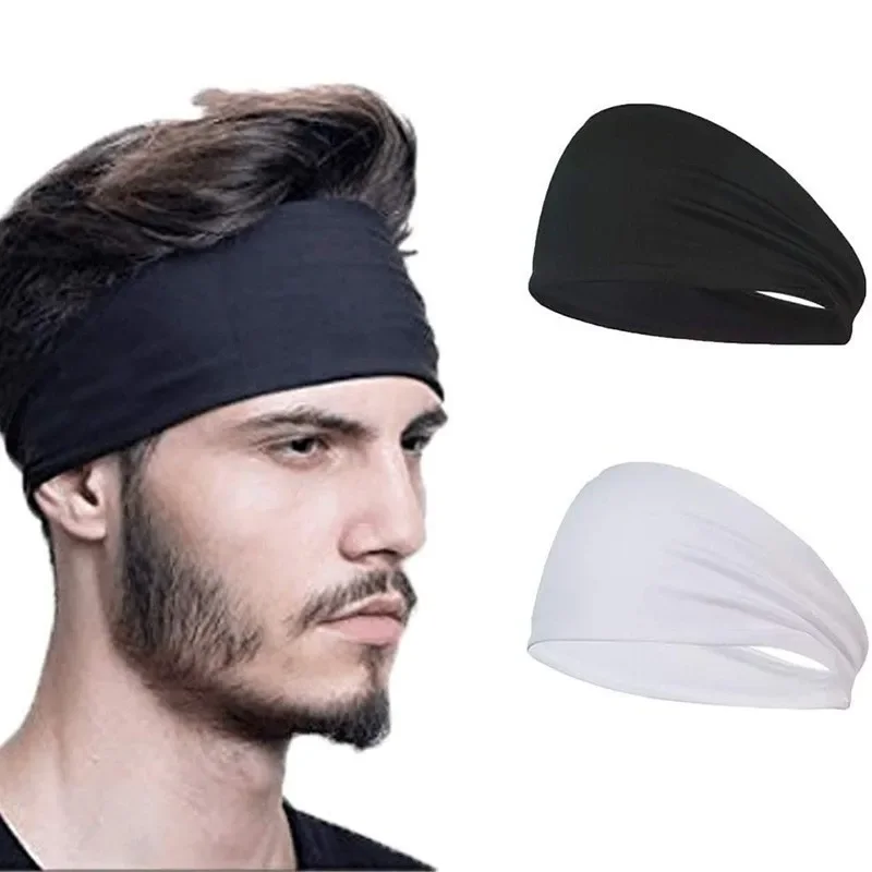 Ultra-thin sports sweatband breathable absorbent headwrap sweat hair head band soft smooth outdoor fitness yoga headband