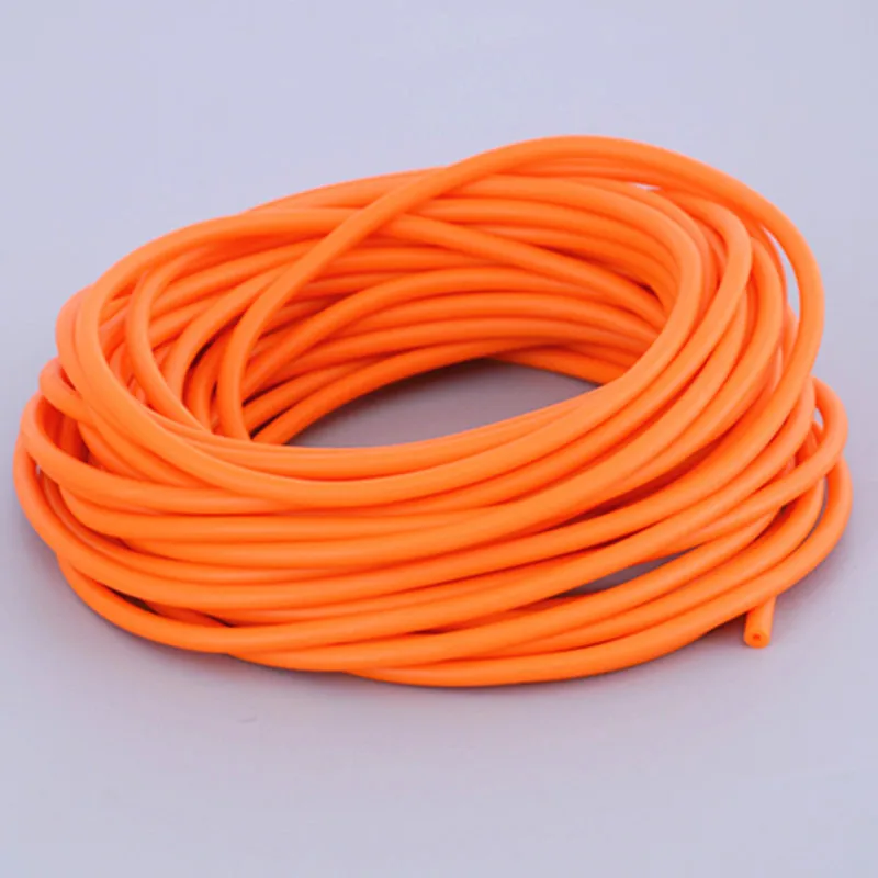 Natural Latex Slingshots Rubber Tube 0.5/1/2/3/4/5M for Hunting Shooting 2mmX5mm Diameter High Elastic Tubing Band Accessories