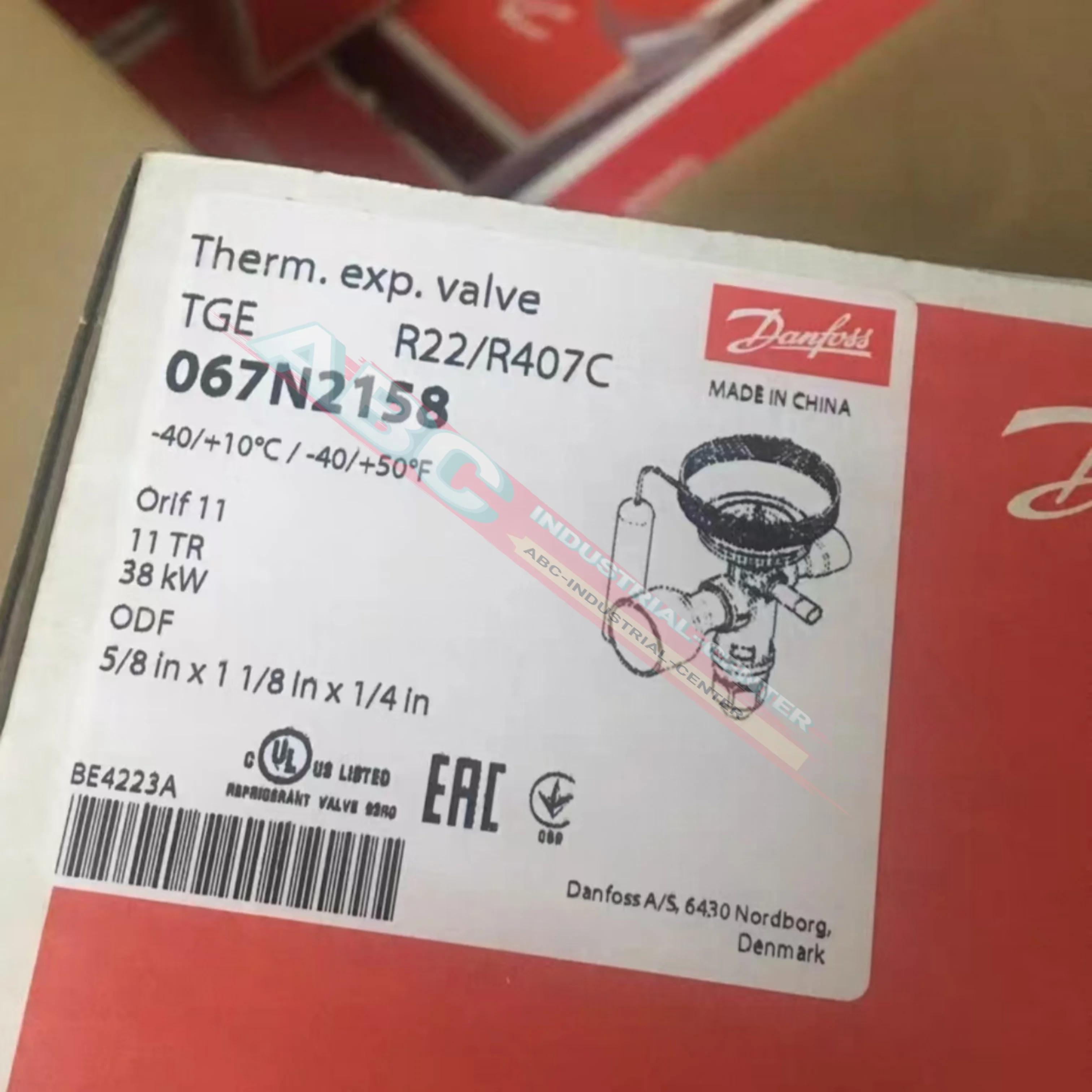 

067N2158 TGE 067N2161 brand new TGE 067N2162 TGE thermostatic expansion valve