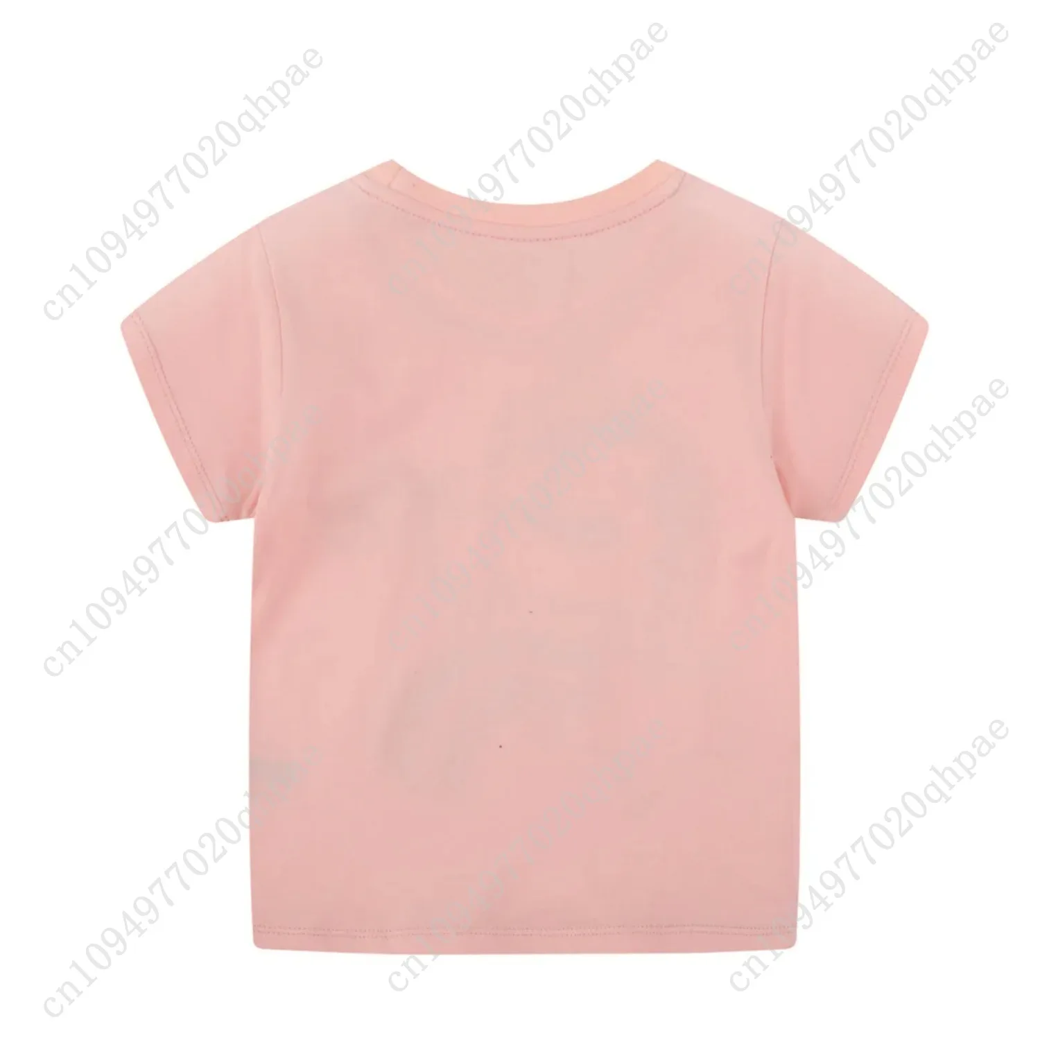 Little maven Baby Girls New Fashion Tops Children Lovely Unicorn T-shirt Cotton Soft and Comfort for Kids 2-7 year