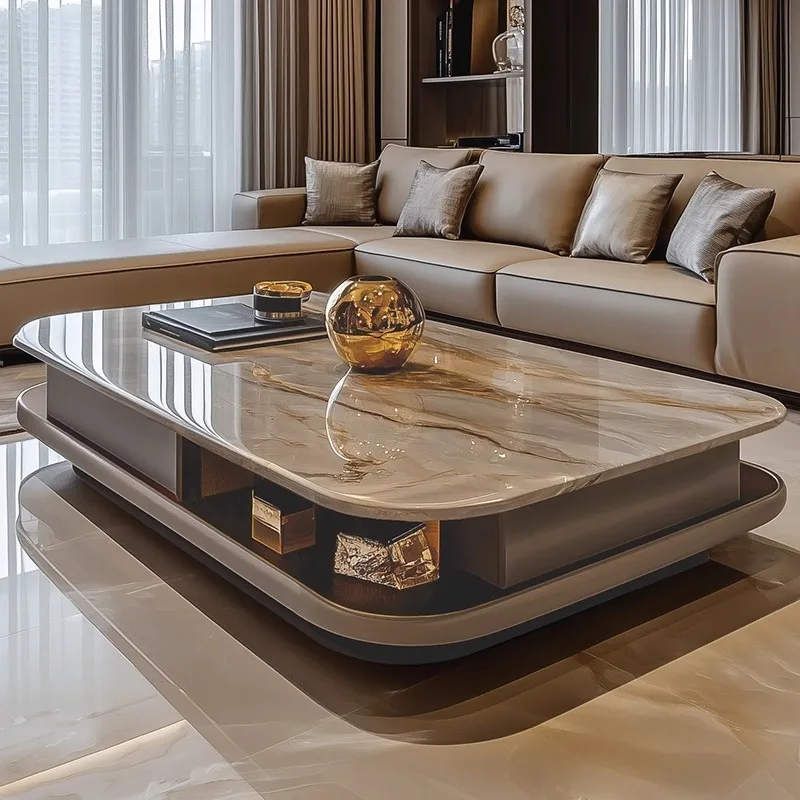 

# Japanese Luxury Coffee Tables Brown High Quality Designer Living Room Coffee Tables Decor Modern Mesa De Centro Furniture Home
