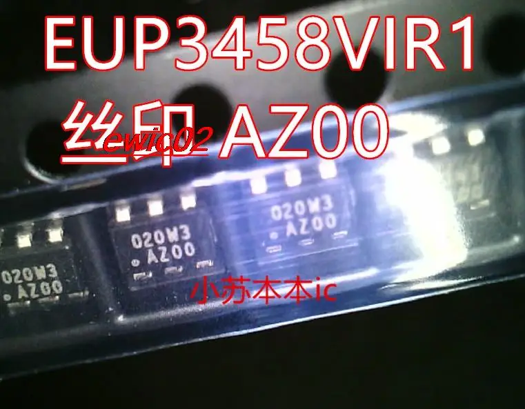 

10 шт., оригинальный товар EUP3458VIR1 EUP3458 SOT23-6 AZ00