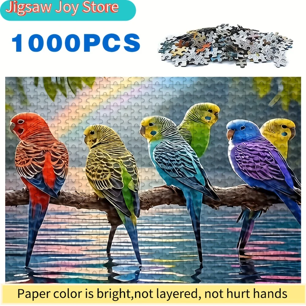 Rompecabezas para Adultos de 500/1000 Piezas, Alta Calidad, un Divertido Juego Familiar para Aliviar el Estrés, Perfecto para Cumpleaños, Navidad, Halloween, An