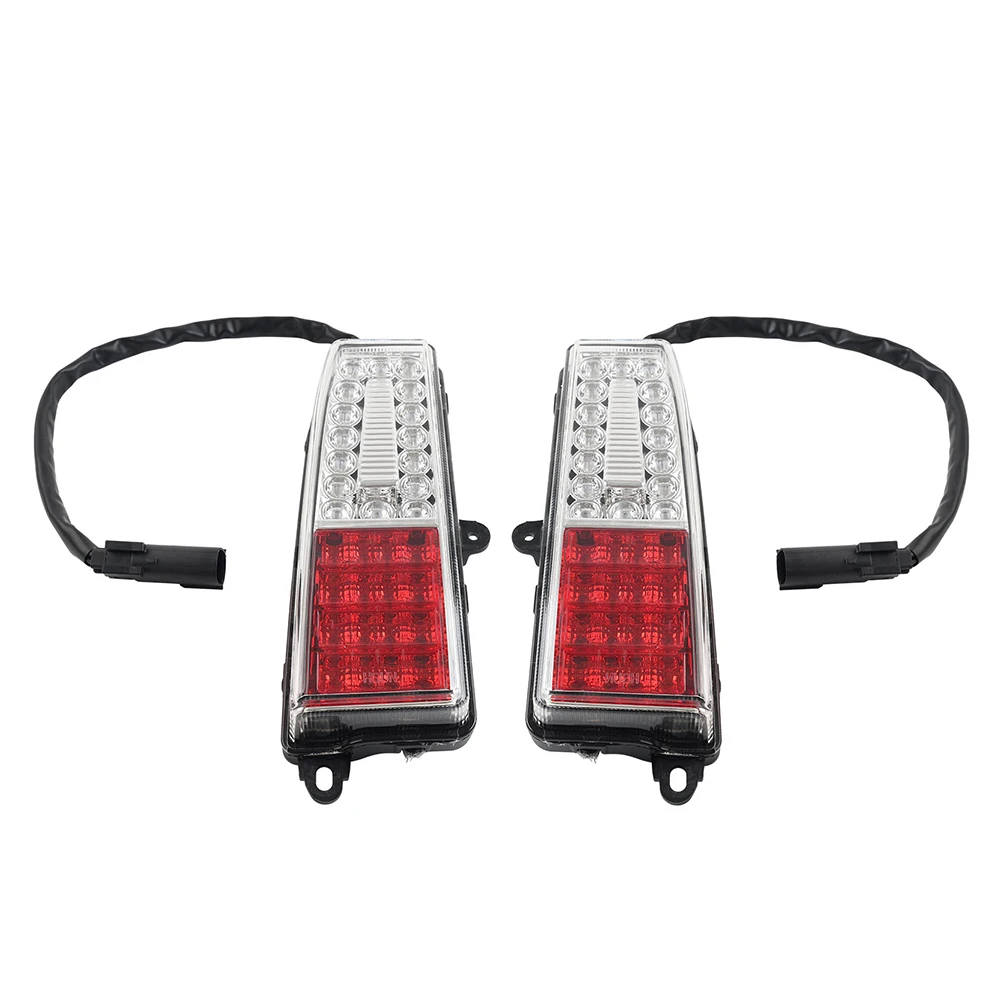 Motorbike Rear Position Brake Tail Light Right And Left Lamp Assy For HiSun HS500CC HS700CC Models Plastic Red