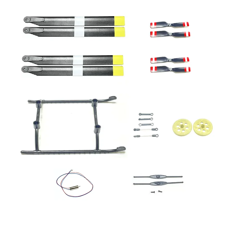 Crash Pack for RC ERA C032 RC Helicopter Accessories Parts Lnading Gear Blade Balance Rod