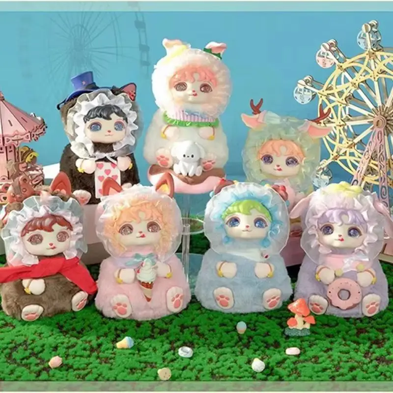 

Серия Bunny Fantasy Biology, виниловая плюшевая слепая коробка, рюкзак, подвеска, модная игра, периферийные устройства в стиле аниме, загадочная коробка, коллекционные подарки, игрушки