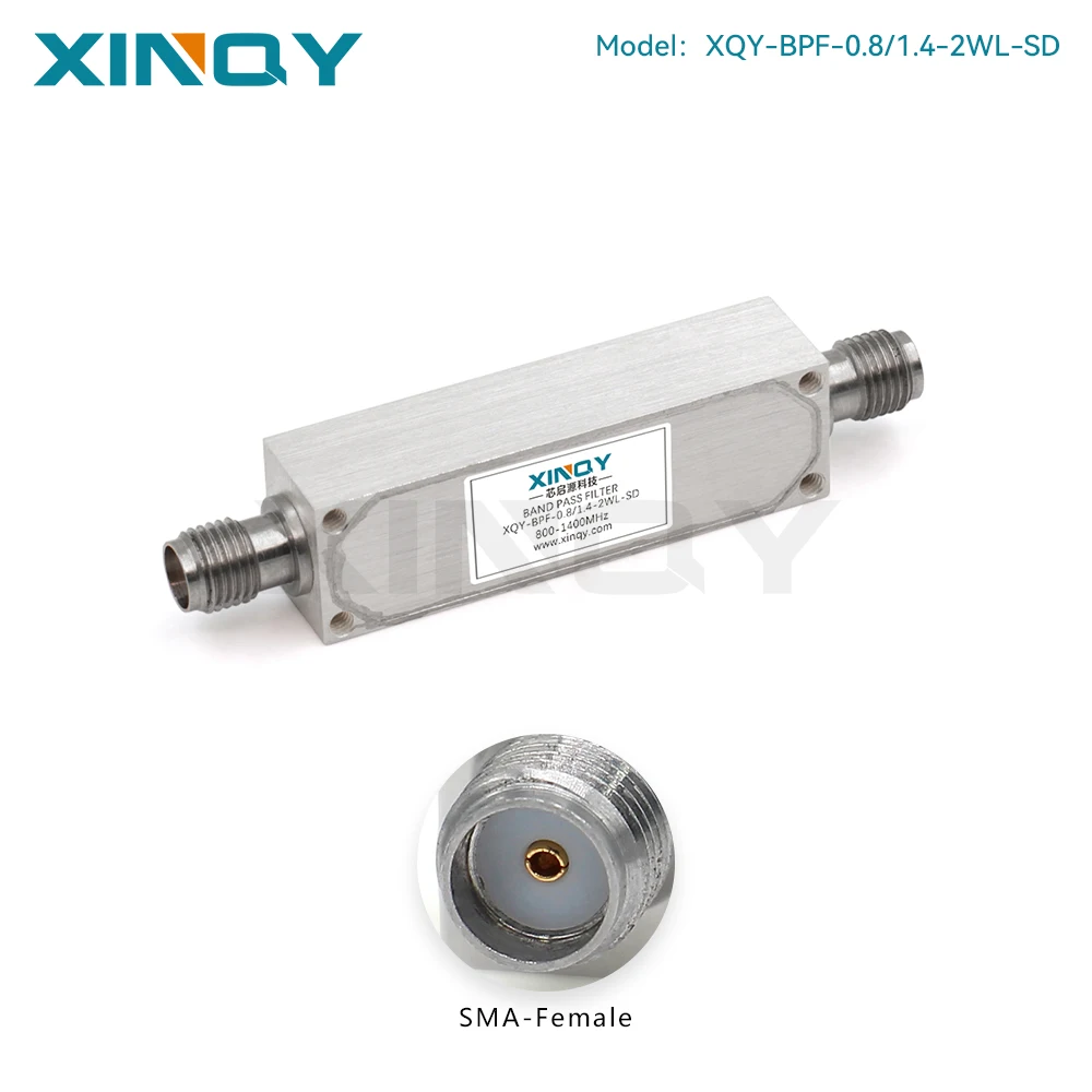 Xinqy Sma Rf Bandpass Filter 0.8-1.4g High Suppression/Low Loss Wifi Signal