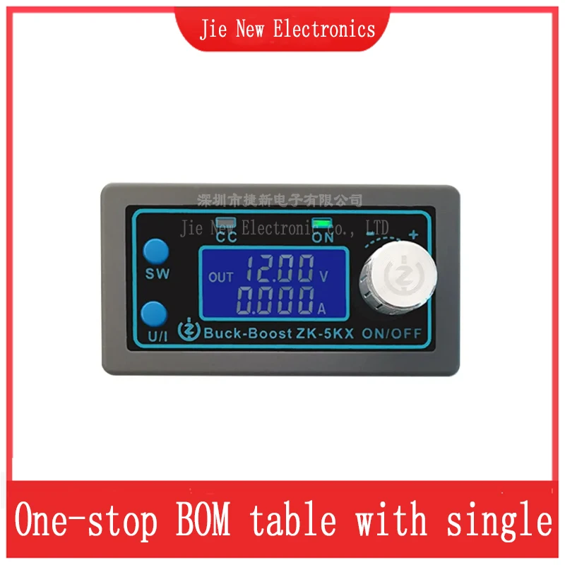 ZK-5KX DC DC Buck Boost Converter CC CV 0.6-36V 5A 5V 6V 12V 24V 80W Power Module Adjustable Regulated laboratory power supply