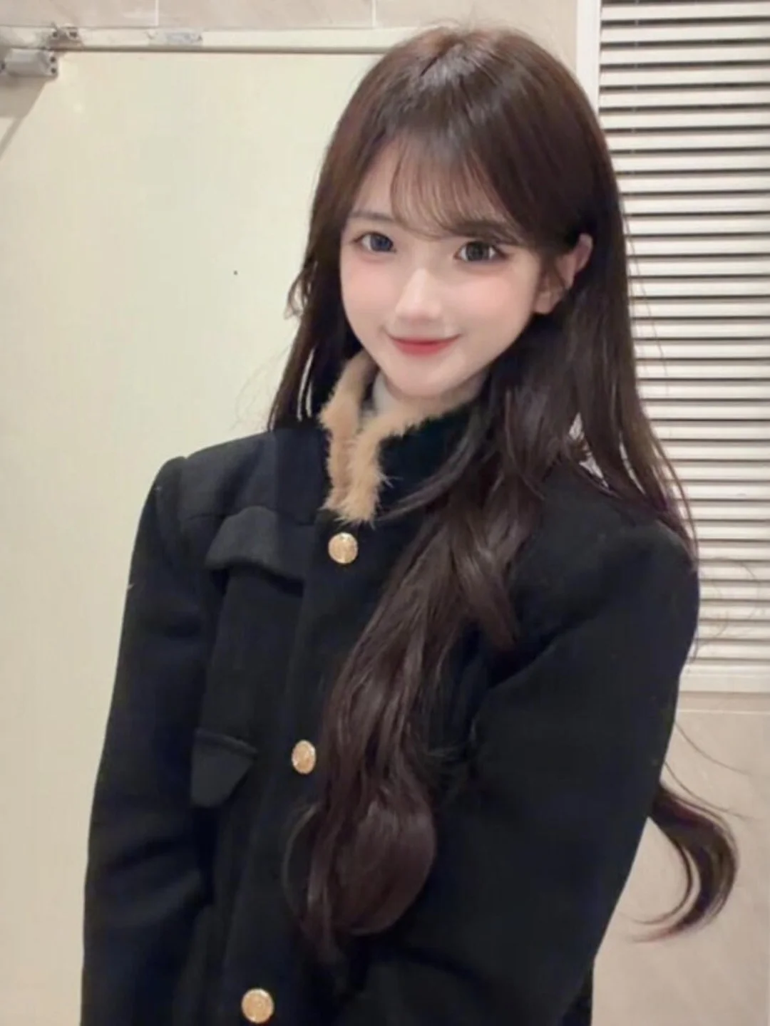 

Корейская хлопковая куртка-жакет в стиле бохо, весна 2026, женская теплая внутренняя одежда с высоким воротником на пуговицах, верхняя одежда