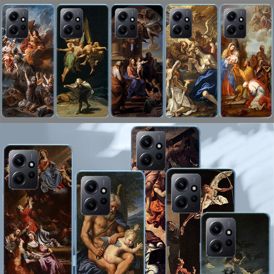 Spain Francisco Goya Art Case For Xiaomi Redmi Note 12 11 Pro Plus 12S 11E 11T 11S 10 10S Phone  9 9S 9T 8 8T Pro 7 6 5 Cover