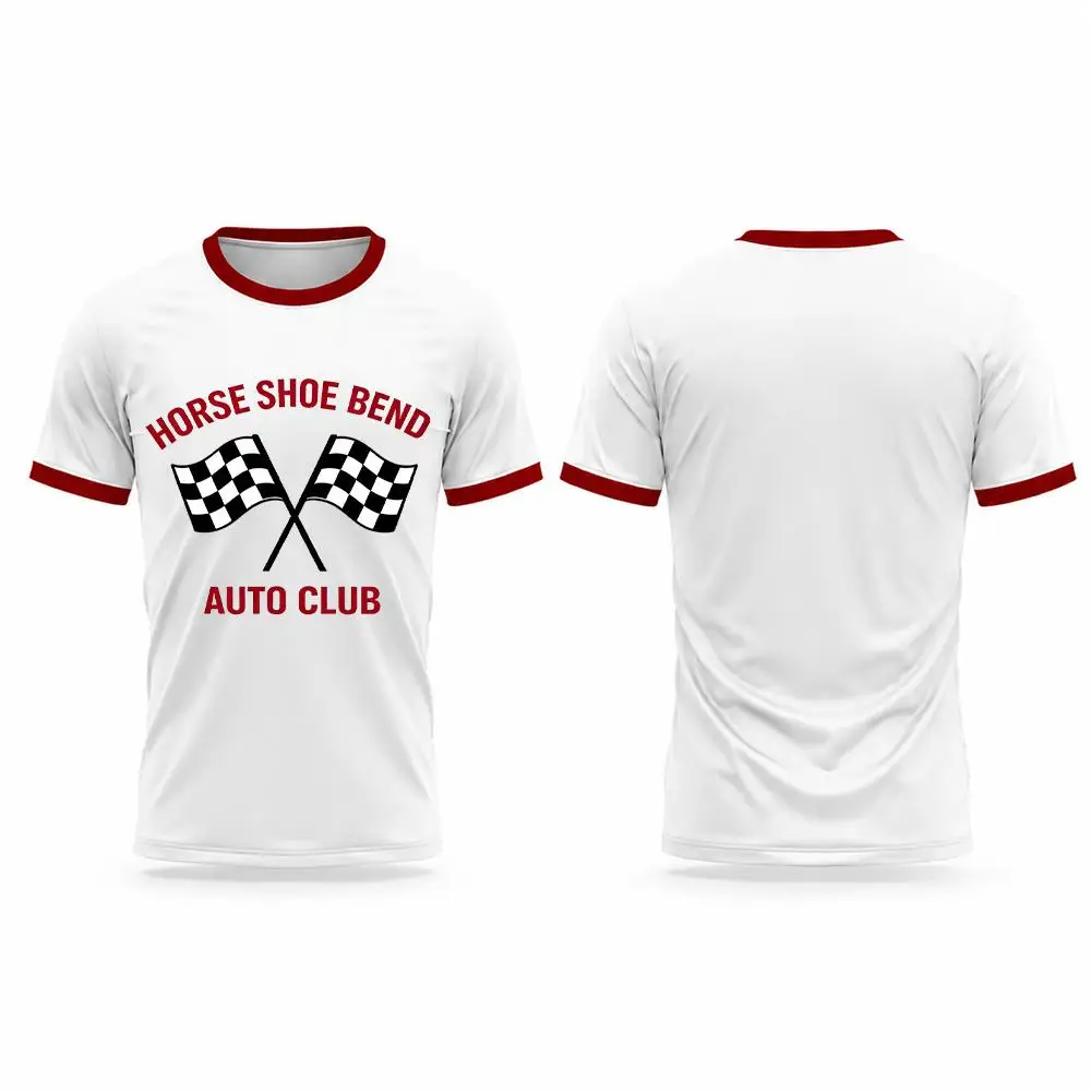 2026 New Project Hail Mary Theme T-shirt Virtual Retro Car Club Flag Pattern Tee Men's And Women's Fans Crew Neck Top Gift