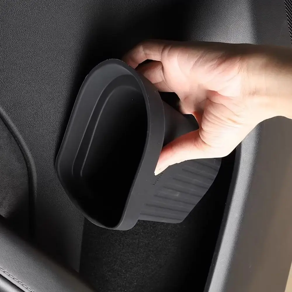 

Eco-Friendly Silicone Car Door Trash Can for Tesla Model 3 Y Waterproof Door Storage Box Garbage Can Car Accessories