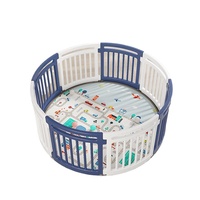 Indoor Safety Fence Convenient Baby Playpen Foldable Newborn Toddler Small Amusement Park Kids Game Fence Barriers