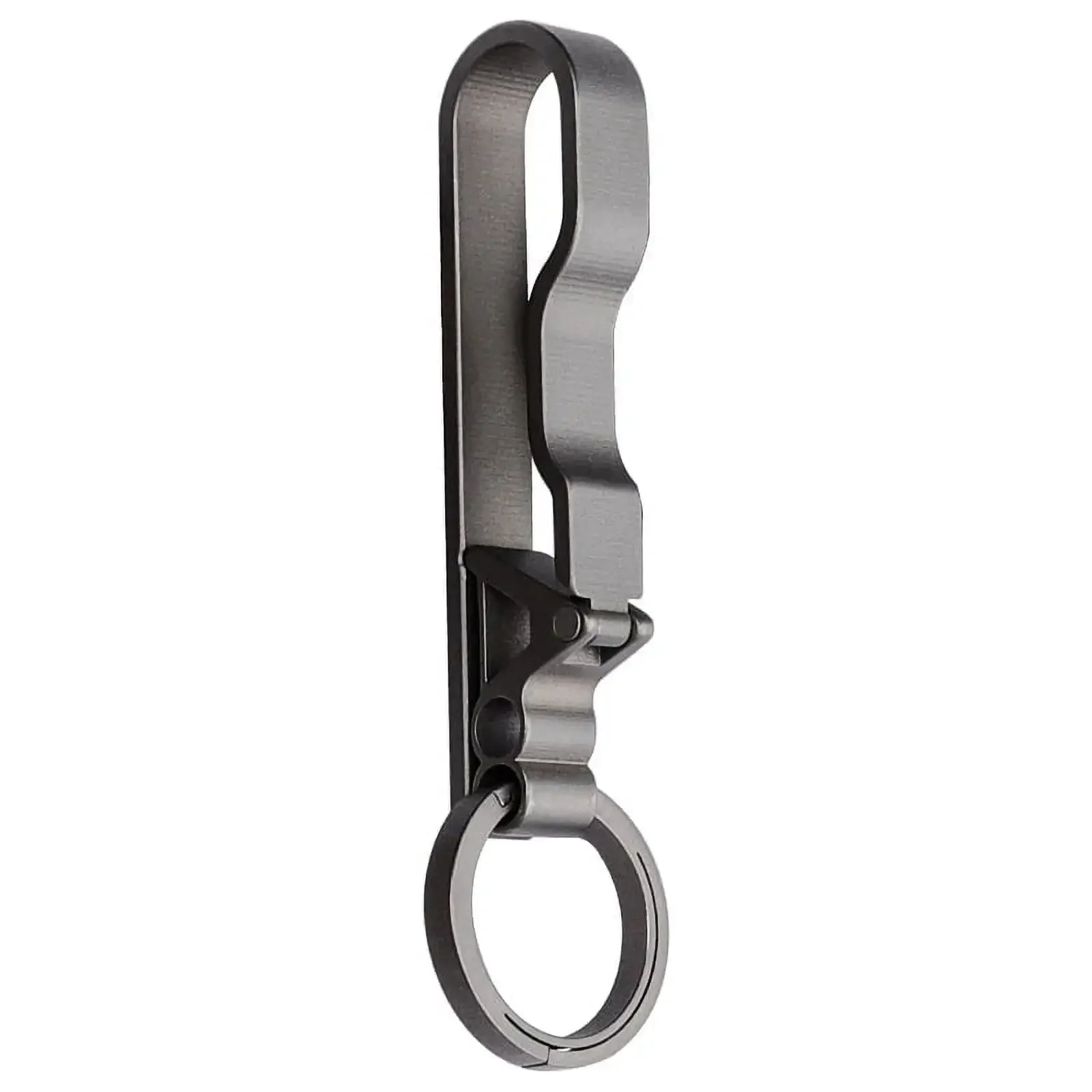 Titanium Belt Buckle Waist Clip Keychain Accessories Key Ring Holder Outdoor Portable Tools