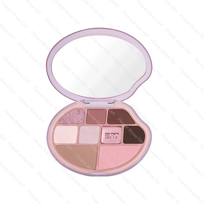 RMT 9-color Eyeshadow Highlighter Palette for Face Brightening  Long-lasting Natural Makeup and Facial Comprehensive Palette