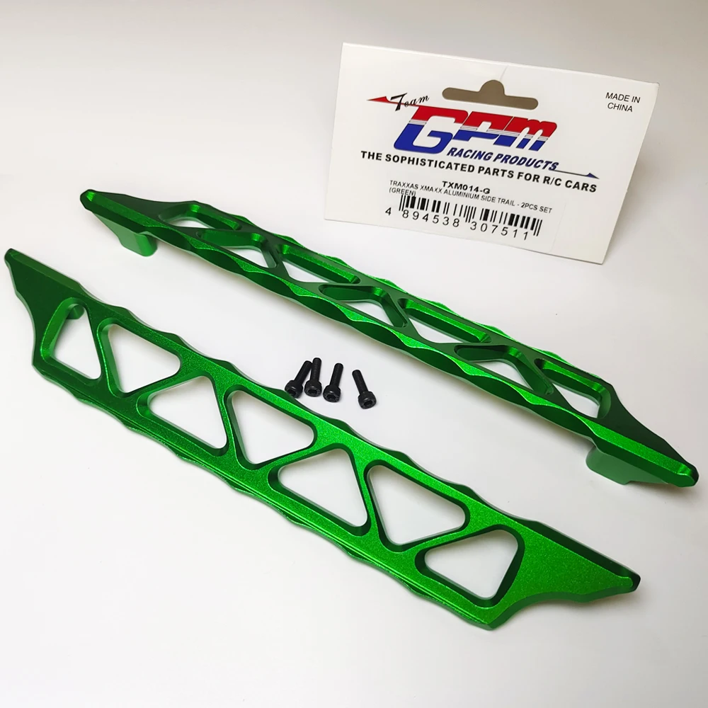 

GPM Metal Aluminium Chassis Nerf Bars Side Skid Pedal 7723 for Traxxas 1/6 XRT 1/5 X-MAXX X-Monster 6S 8S Monster Truck RC Car