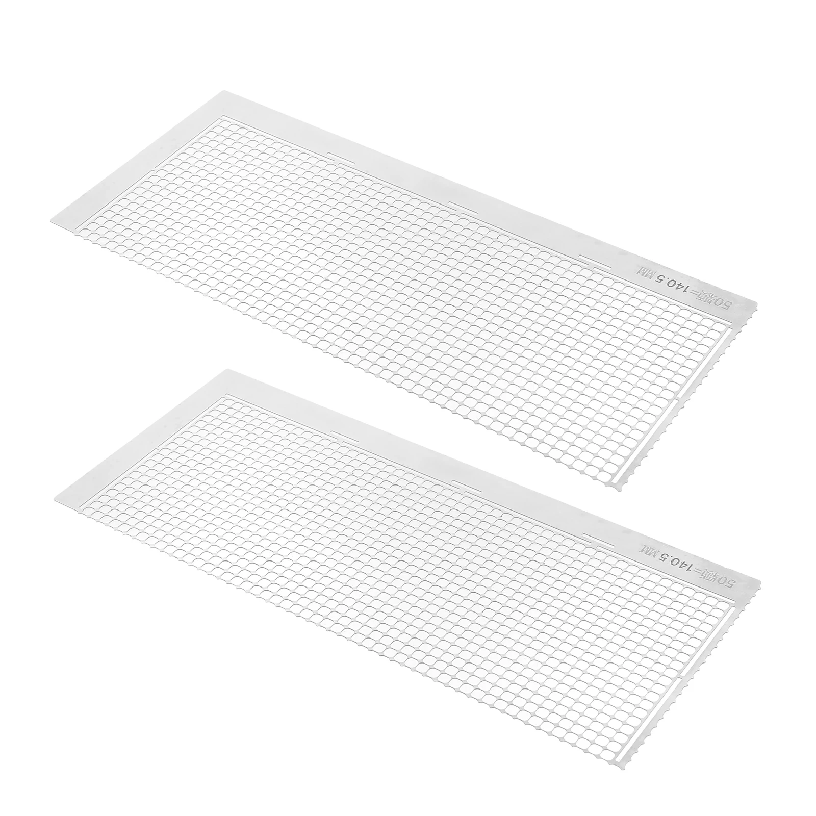 

2Pcs Diamond Art Tools Reusable Metal Drawing Ruler Anti-Wear Design for Precise Dot Painting DIY Craft Studio Essential Grid