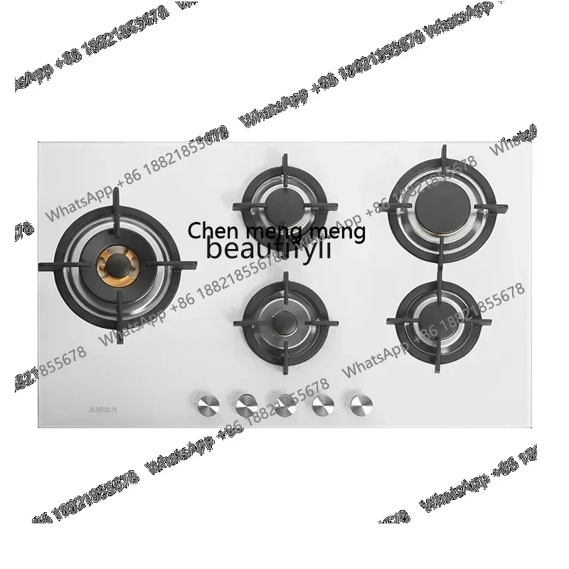 ss 8617  European five-eye gas stove Household multi-head natural gas stove Embedded desktop stove