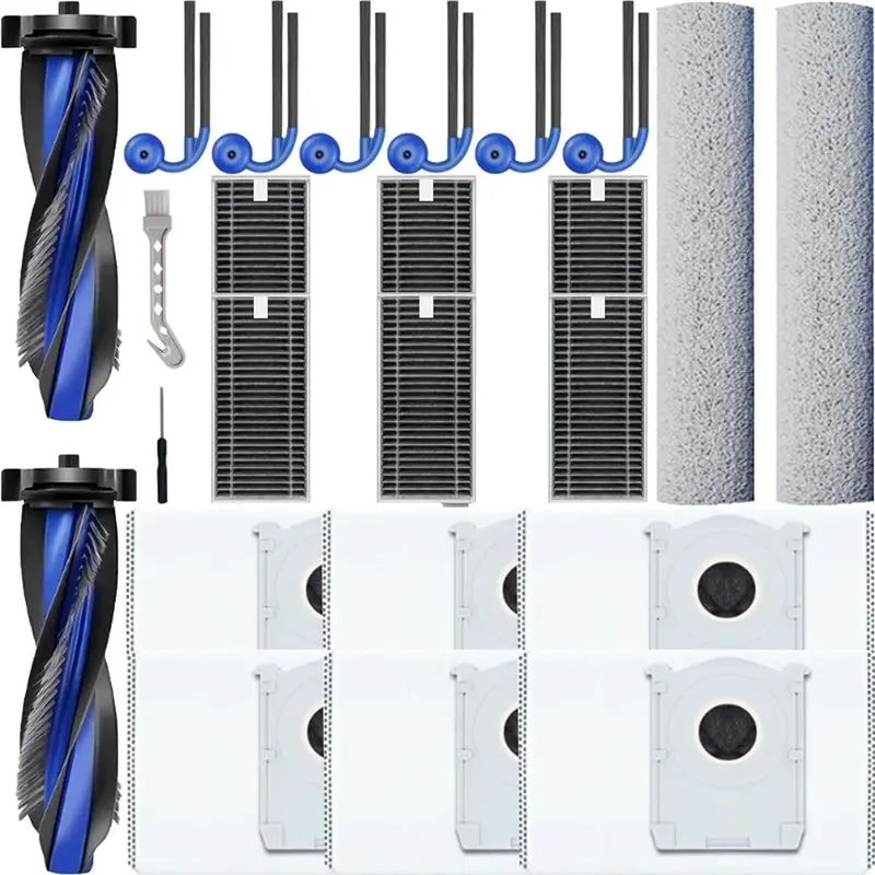 

BFYL Replacement Parts For Ecovacs Deebot T90 Pro Accessories For ECOVACS DEEBOT T90 PRO Omni Vacuum Brush