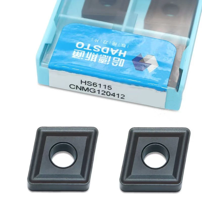 

Hadsto 100% Original Cnmg 120404 Cnmg 120408 Cnmg 120412 Hs6115 Lathe Turning Carbide Tool Outer Circle Cnc Turning Blade Processing Ball Ink Cast Iron Gray Iron