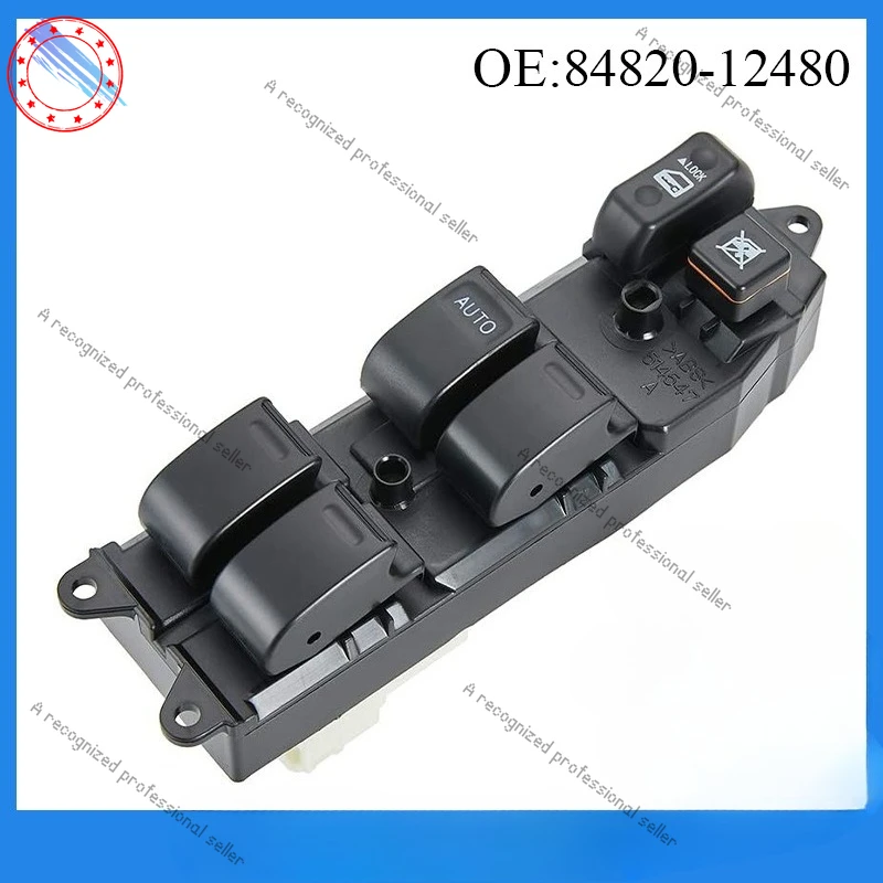 

84820-12480 Подходит для автозапчастей Toyota Corolla Camry RAV4, переключателя подъема автомобильного стекла