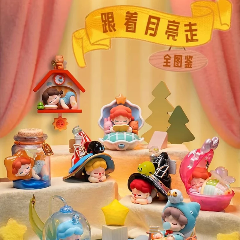 

Genuine DODOSUGAR Wendy4.0 FOLLOW THE MOON Series Trendy Toy Blind Box Figure Ornament Gift