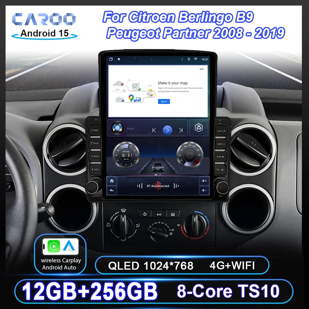 9.7" Android 15 Car…