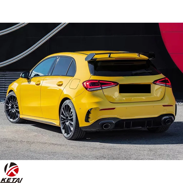 A35 Style Rear Diffuser For BENZ W177 AMG Hatchback 2019-2022