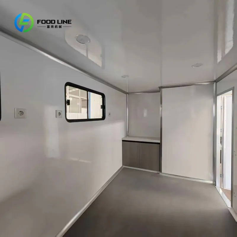 Customized Mobile Office Trailer Multi Purpose Staff Worker Dormitory Prefab Portable Living Office Unit on Wheels