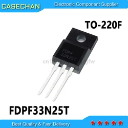 10PCS/LOT New and Original 33N25T FDPF33N25T TO-220F