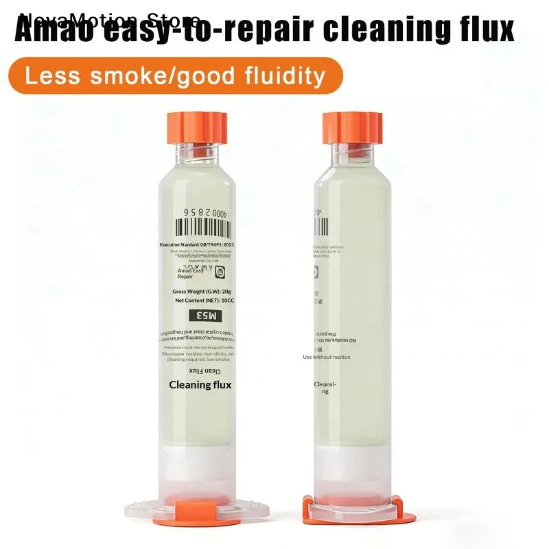 [NM]Easy To Repair And Clean Soldering Flux M53 Needle Tube Soldering Oil BGA Solder Paste Mobile Phone CPU Motherboard[NM]