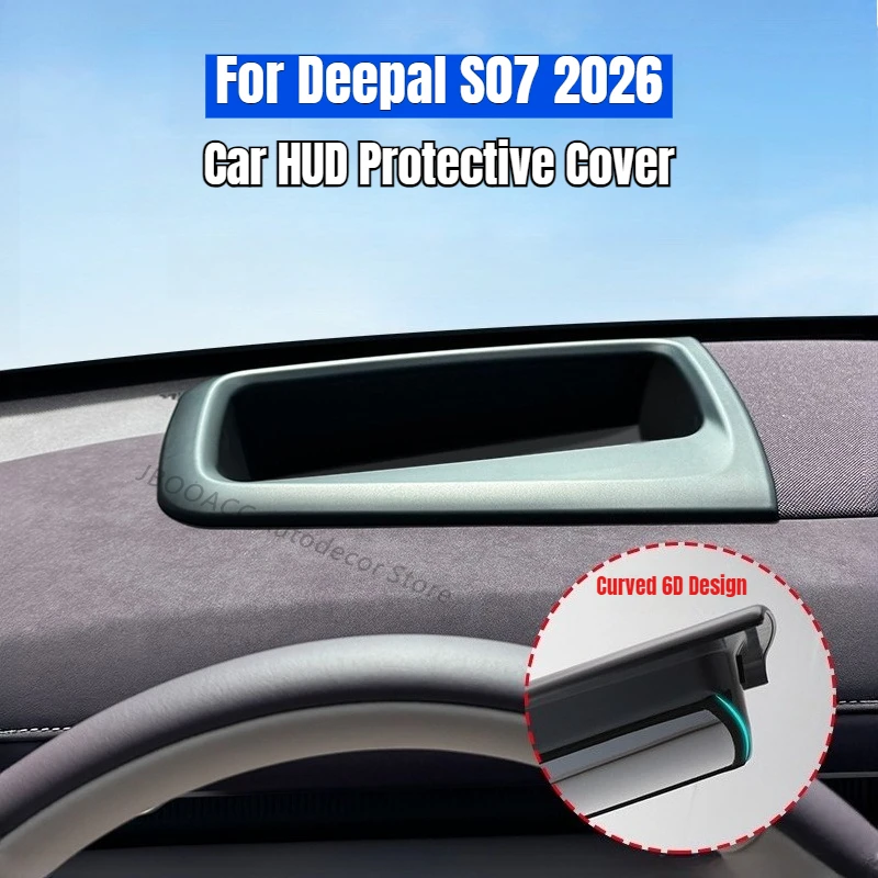

Защитный чехол для автомобильного HUD-дисплея Changan Deepal S07 2026: изогнутый, для приборной панели, антипылевой, аксессуар для интерьера