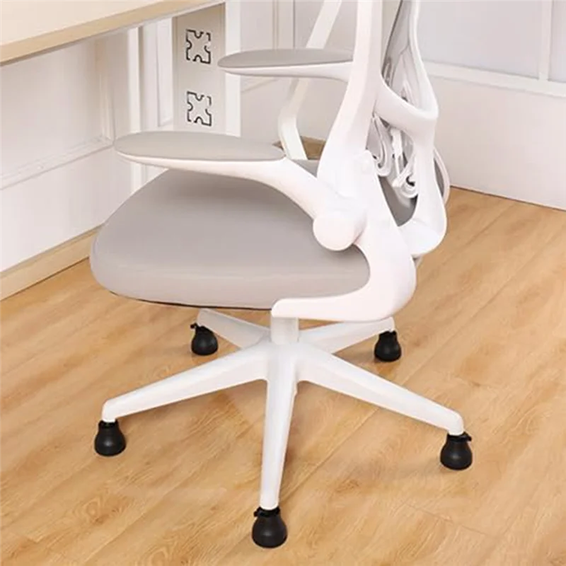 Kb-peças de reposição para cadeira de escritório, rodízios giratórios, almofadas de pé fixas, interruptor facilmente entre escorregador de roda e freio de roda, 5 peças