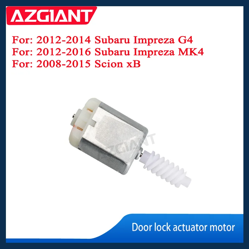 Replacement Door Lock Actuator Left For Subaru Impreza MK4 2012-2016