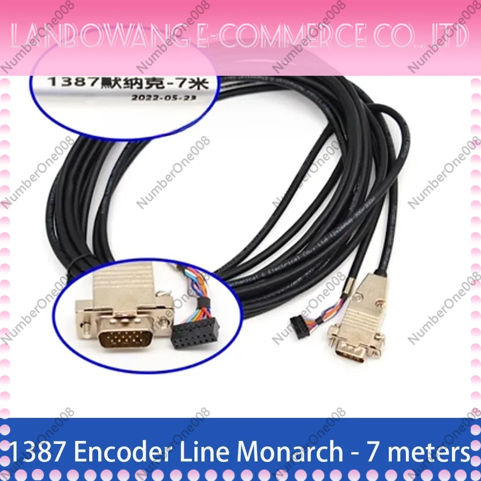 1387 Encoder Link Cable Extension Cord 7m 10m 15m Industrial Servo Cable for CNC Machine Tools