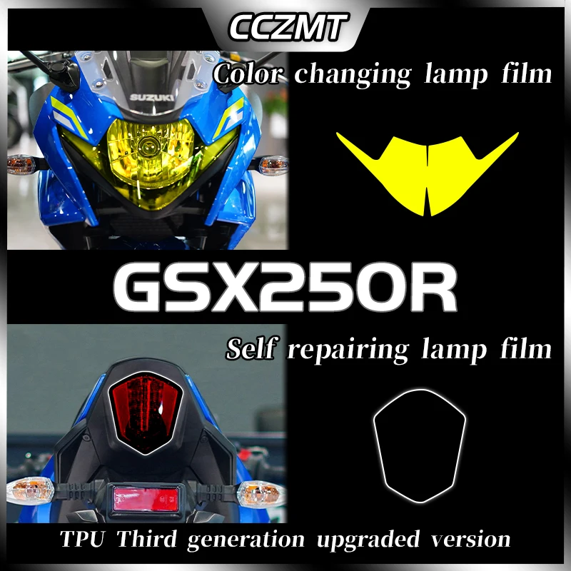 

For Suzuki GSX250R for the headlights the instrument protection tail lights instrument lights accessory