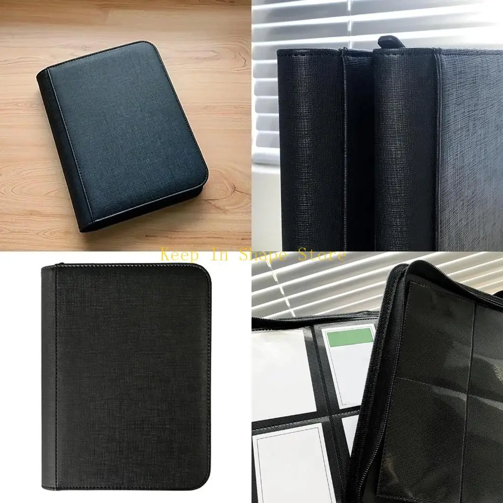 

U1JC 20 страниц водонепроницаемые карты Переплет, 4 сетки 160 карт обменные карты папка альбома