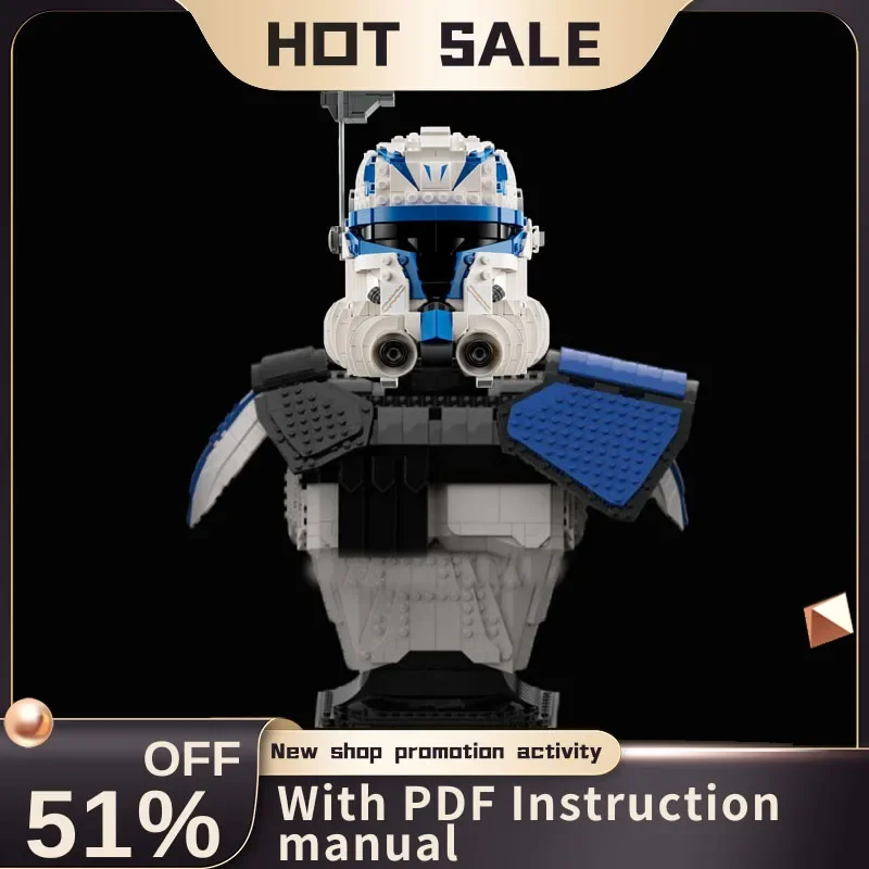 

Новинка, 2470 шт., знаменитая звезда, боевой фильм, Moc, капитан, бюст, шлем, модель, головоломка на заказ, креативные идеи «сделай сам», детские игрушки, подарки на день рождения