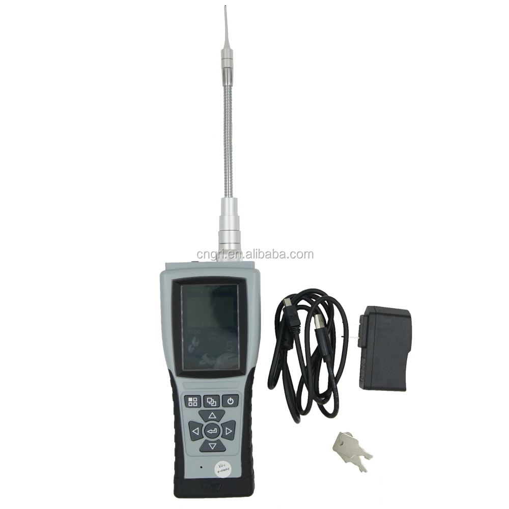 أداة قياس غاز الهيدروجين H2 المحمولة 0-1000PPM