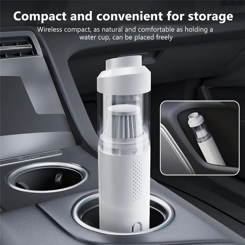 ABVA-Handheld Vacuum Cleaner Car Vacuum Cleaner Pet Hair Cleaner Portable Vacuum Cleaner