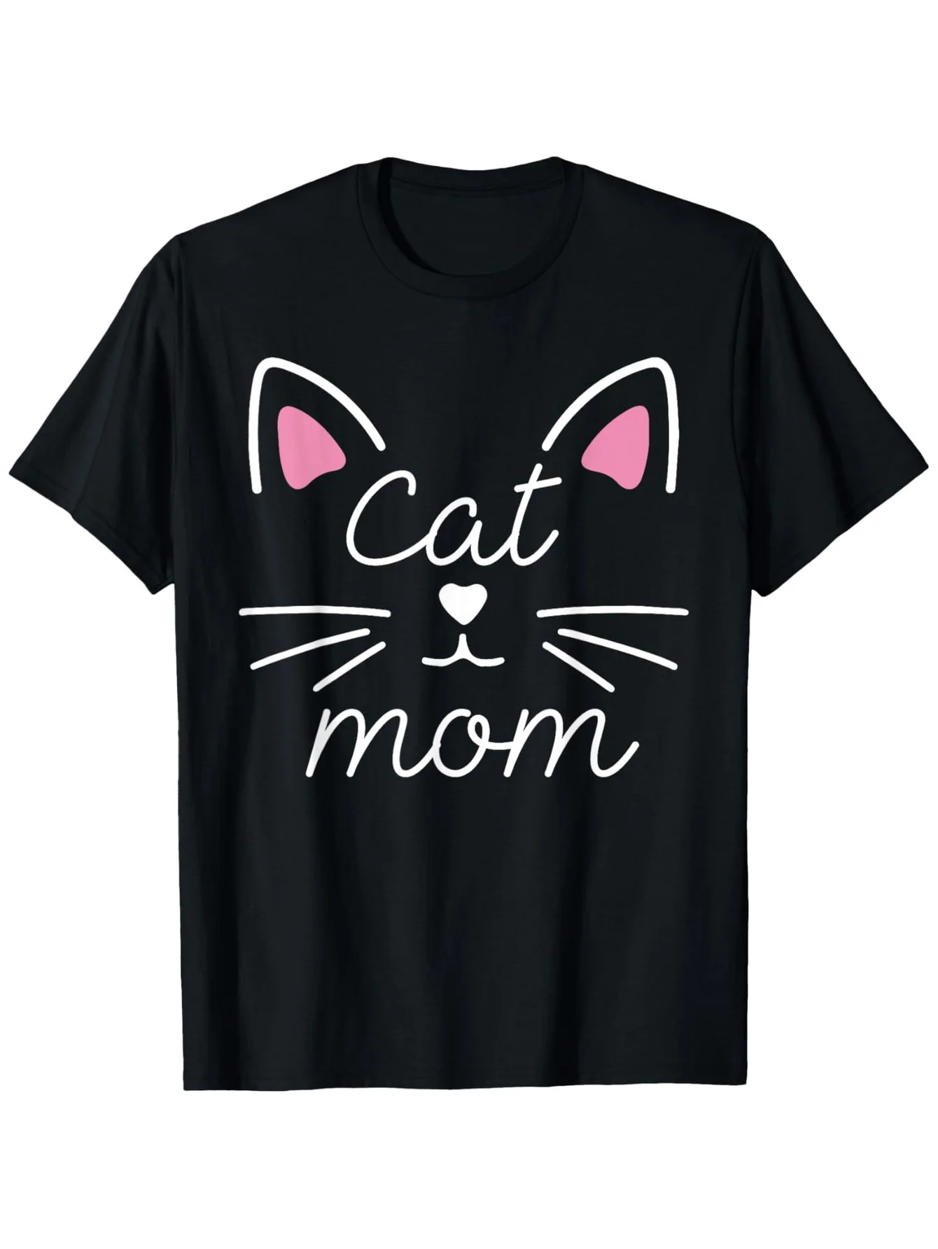 

Женская футболка с изображением кошки и мамы, семейная футболка для любителей кошек