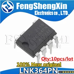 10pcs/lot  LNK364PN DIP7 LNK364P DIP LNK364 364PN DIP-7 power supply voltage regulator Induction cooker chip