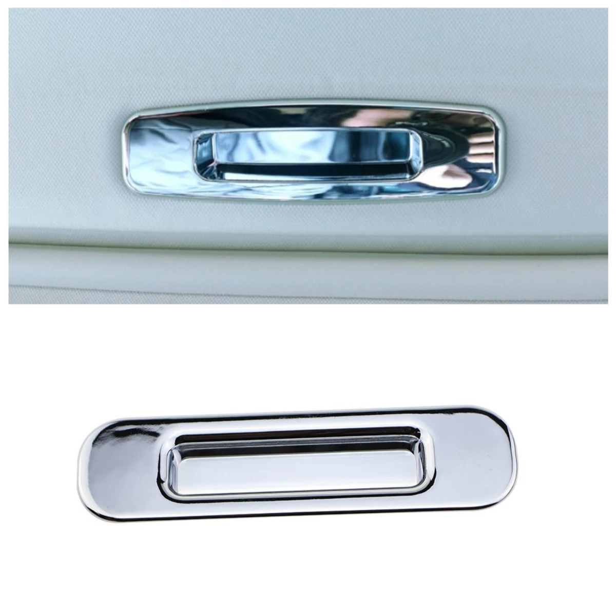 Auto Innen Dach Dachfenster Griff Fangen Abdeckung Trim Pailletten für Ford Focus 3 MK3 2015 2016 2017 2018 ABS Chrom Zubehör